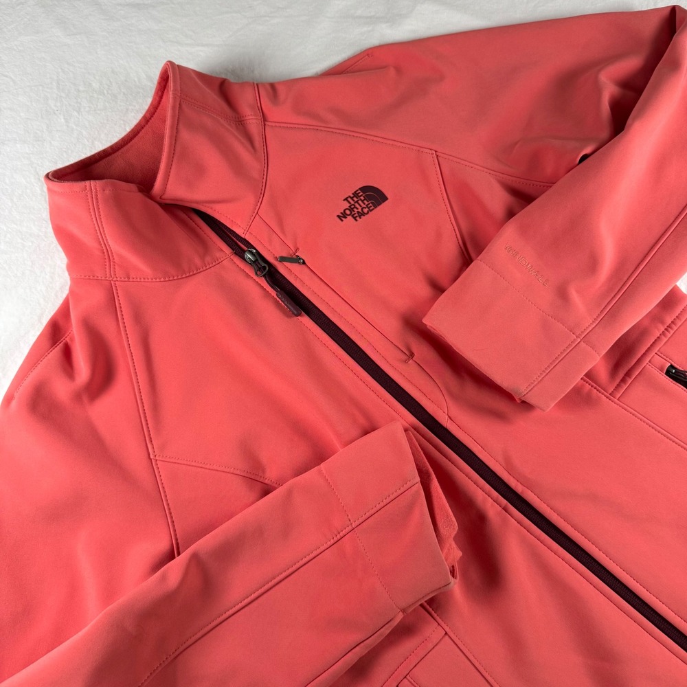 The North Face Women's Size M Coral Apex Bionic Windwall Softshell Jacket 2RDY